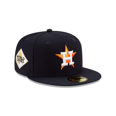 Houston Astros Gorra | New Era MLB Green Paisley Undervisor 59fifty Fitted Cap Mexico - Azules